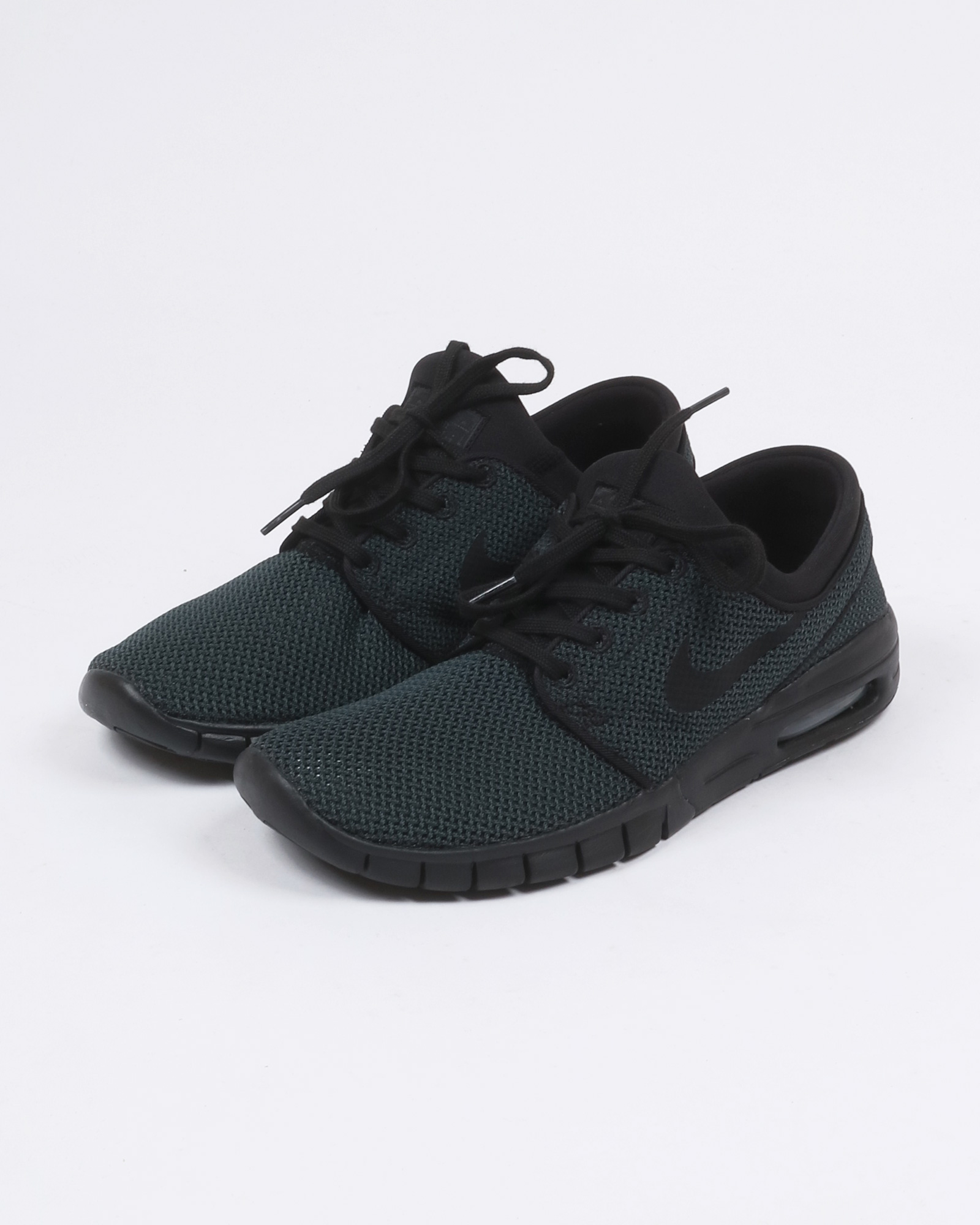 Nike janoski max black and green best sale