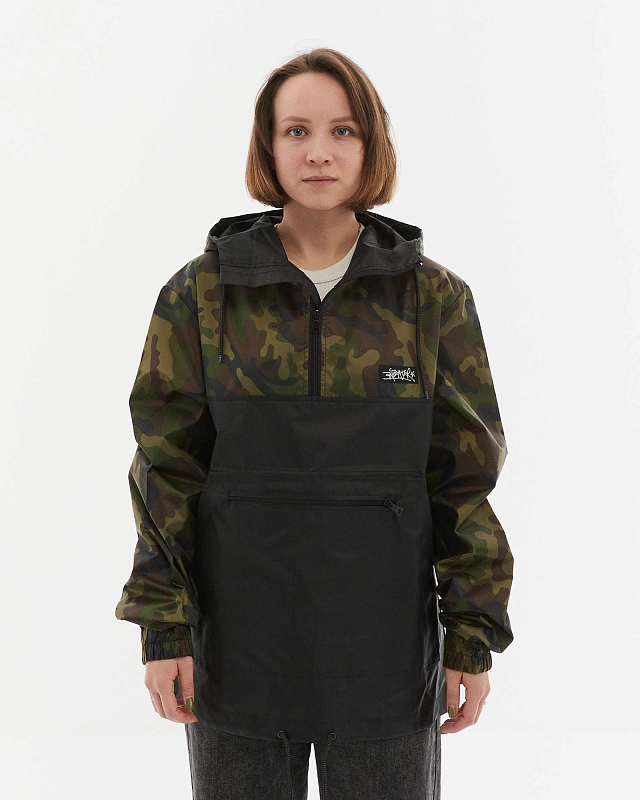 Camo anorak jacket women's best sale